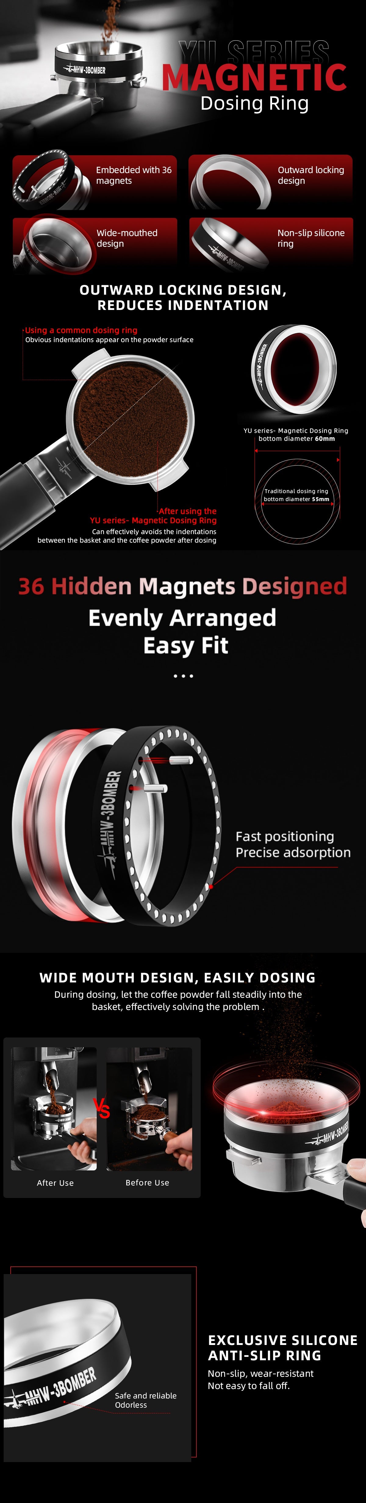 Phễu Định Lượng Espresso