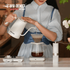 Alternative view of Ấm Điện Cổ Ngỗng MHW-3BOMBER 600ml – Precision Gooseneck Electric Kettle - Trắng