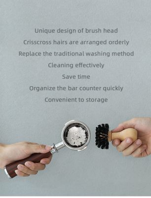 Chổi Làm Sạch Giỏ Lọc 58mm