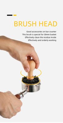 Chổi Làm Sạch Giỏ Lọc 58mm