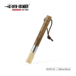 Chổi Làm Sạch Cà Phê MHW-3BOMBER - Chổi Nylon, Tay Cầm Gỗ