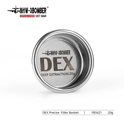 Giỏ Lọc 2 Lớp DEX 58mm MHW-3BOMBER – 872 Lỗ, 18g/20g, Tối Ưu Cho Cà Phê Rang Medium tới Medium Dark