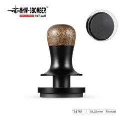 Dụng Cụ Nén Tamper Flash 2.0 MHW-3BOMBER – Áp Lực 30lbs, Đế Rãnh Tròn Mạ Titan, Phù Hợp Nhiều Portafilter