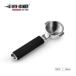 Tay Cầm Không Đáy Yu Cao Cấp 58mm MHW-3BOMBER - Thiết Kế Unibody, 891 Lỗ Lọc Chính Xác, SUS304