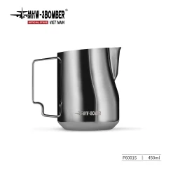 Ca đánh sữa Turbo milk pitcher 450ml Glossy