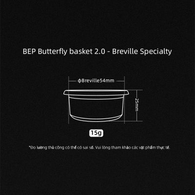 Giỏ Lọc 54mm - 15g BEP