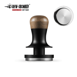 Dụng Cụ Nén Tamper Flash Đế Phẳng 2.0 MHW-3BOMBER – Áp Lực 30lbs, Phù Hợp Nhiều Portafilter