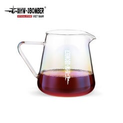 Bình Rót Cà Phê Coffee Sharing 500ml – MHW-3BOMBER Thủy Tinh Chịu Nhiệt, Rót Chuẩn Không nhỏ giọt