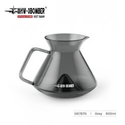 Alternative view of Bình Rót Server Hill - MHW-3BOMBER | 600ml, Thủy Tinh Borosilicate, Thiết Kế Núi, 3 Phiên Bản Màu