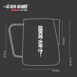 Alternative view of Đánh Sữa MHW-3BOMBER Milk Pitcher 3.0 – 600ml, Miệng Tròn Round Spout, Đa Màu Sắc