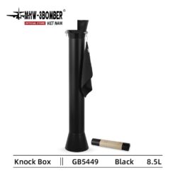 Cây đập bã cà phê Knock Box – 6.8L MHW-3BOMBER, Siêu bền, Kiểu dáng thon gọn, Tặng 1 Cuộn Túi Nilong