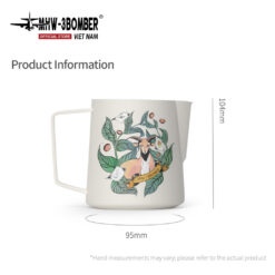 Alternative view of Ca Đánh Sữa MHW-3BOMBER - Limited Edition - 600ml - Thiết Kế Miệng Cá Sấu