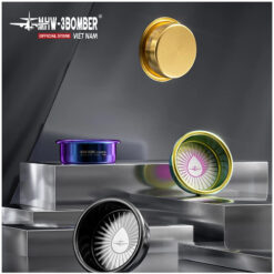 Alternative view of Giỏ lọc JusBean Filter Basket Titanium Black 58mm MHW-3BOMBER – 1800 Lỗ Siêu Mịn, Đáy Phẳng, ~18g