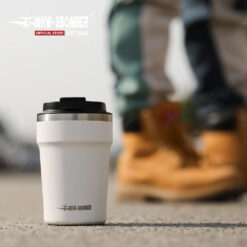 Alternative view of Ly Giữ Nhiệt Cooki MHW-3BOMBER – Ly Đựng Cà Phê Tái Sử Dụng 360ml, SUS304 2 Lớp, Cao Cấp