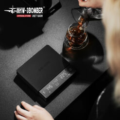 Alternative view of Cân Cà Phê Barista MHW-3BOMBER Cube 3.0 Pro Max – 0.1g Chính Xác, Flow-Rate Thực Tế, Mặt 15cm Lớn