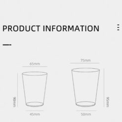 Alternative view of Ly Thủy Tinh Cicada 360ml MHW-3BOMBER – Vẻ Đẹp Trong Suốt, Trải Nghiệm Tinh Tế