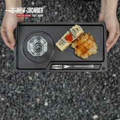 Alternative view of Khay Inox Chữ Nhật MHW-3BOMBER | Đựng Cà Phê và Bánh [chinh_hang]