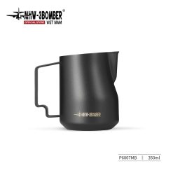 Ca Đánh Sữa 350ml Turbo MHW-3BOMBER | Chuẩn Cho 1 Ly Latte Art [chinh_hang]