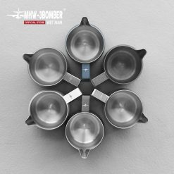 Ca đánh sữa 450ml Turbo MHW-3BOMBER | Tạo foam mịn - Ảnh 3