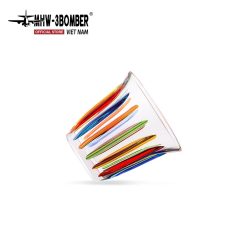 Alternative view of Ly Cà Phê 90/130/200ml MHW-3BOMBER | Thủy Tinh Gân 3D Chịu Nhiệt [chinh_hang]