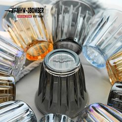 Ly Cà Phê 240ml MHW-3BOMBER | Thủy Tinh Gân 3D Chịu Nhiệt - Ảnh 8