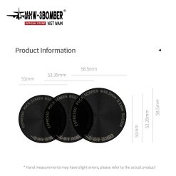 Puck Screen 51/53/58mm MHW-3BOMBER – Tán Nước Đều - Ảnh 6