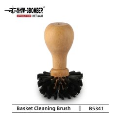 Chổi Làm Sạch Giỏ Lọc 58mm MHW-3BOMBER | Tay Cầm Gỗ, Siêu Bền [chinh_hang]