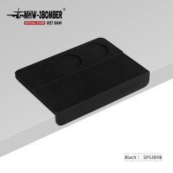 Thảm Nén Cà Phê Silicone MHW-3BOMBER | Chống Trượt Đen Lỗ
