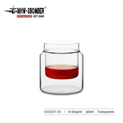 Ly Thủy Tinh Cà Phê 160ml DW MHW-3BOMBER | Tôn Hương Vị, Màu Sắc