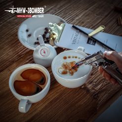 Ly sứ latte 280ml MHW-3BOMBER | Giữ nhiệt - Ảnh 7