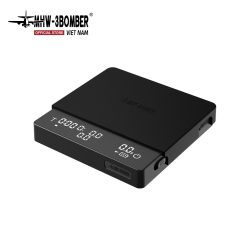 Cân Cà Phê Cube 3.0 Pro MHW-3BOMBER | 0.1g, Timer, Flow Rate, Auto Tare - Đen Pro 3